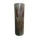 Vase rouleau fond vert midcentury, La Poterie PÉrigourdine