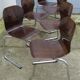 6 Pagholz chairs 70/80