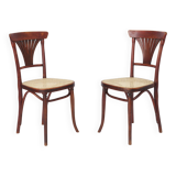 Pair Thonet chairs #221 around 1900, vintage, antique