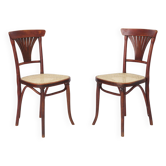 Paire de chaises Thonet #221 vers 1900, vintage, antique