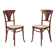 Paire de chaises Thonet #221 vers 1900, vintage, antique
