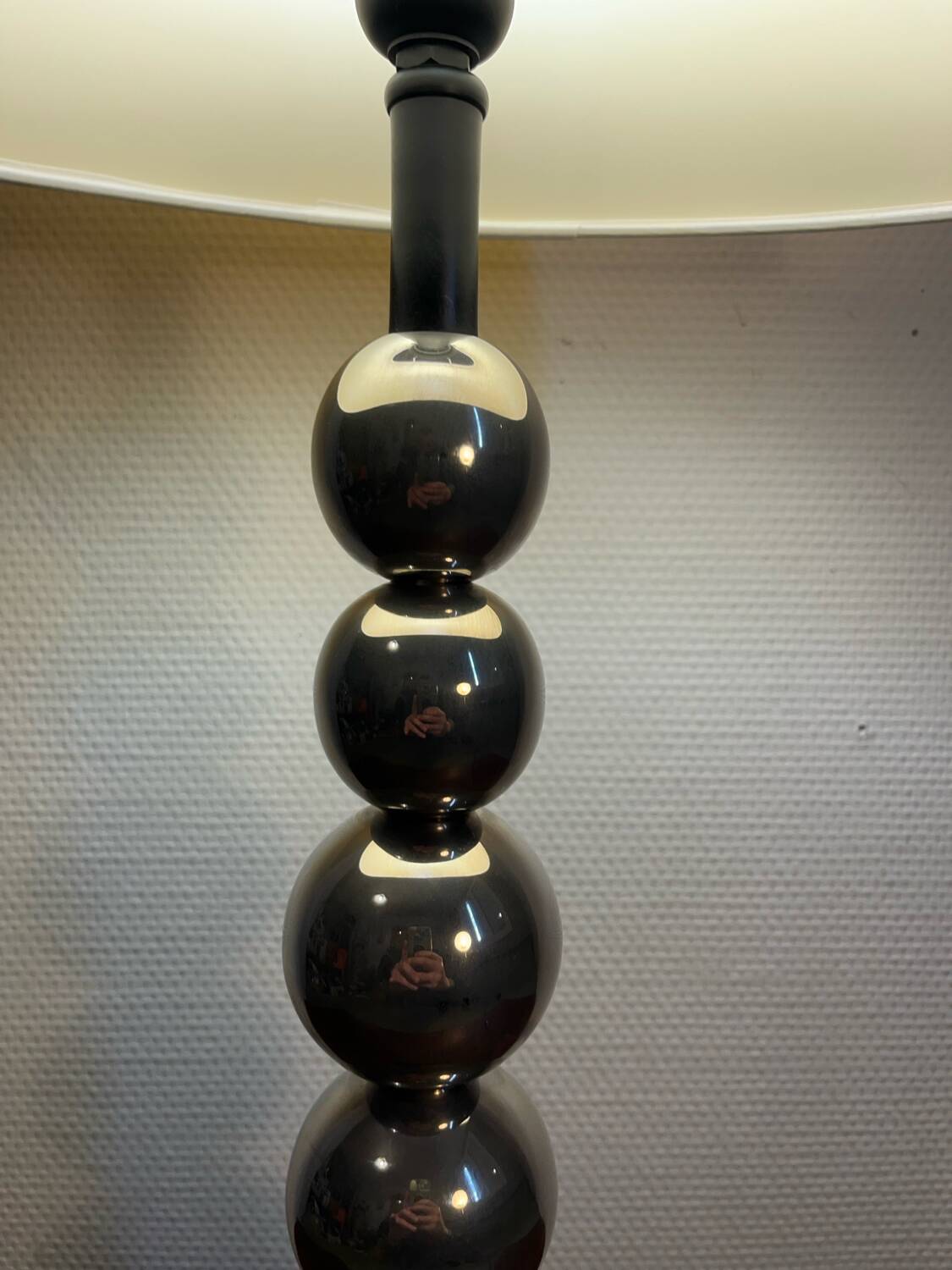 Parex metal ball base lamp from the 80s