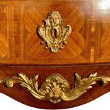 Louis XV Style Marquetry Commode