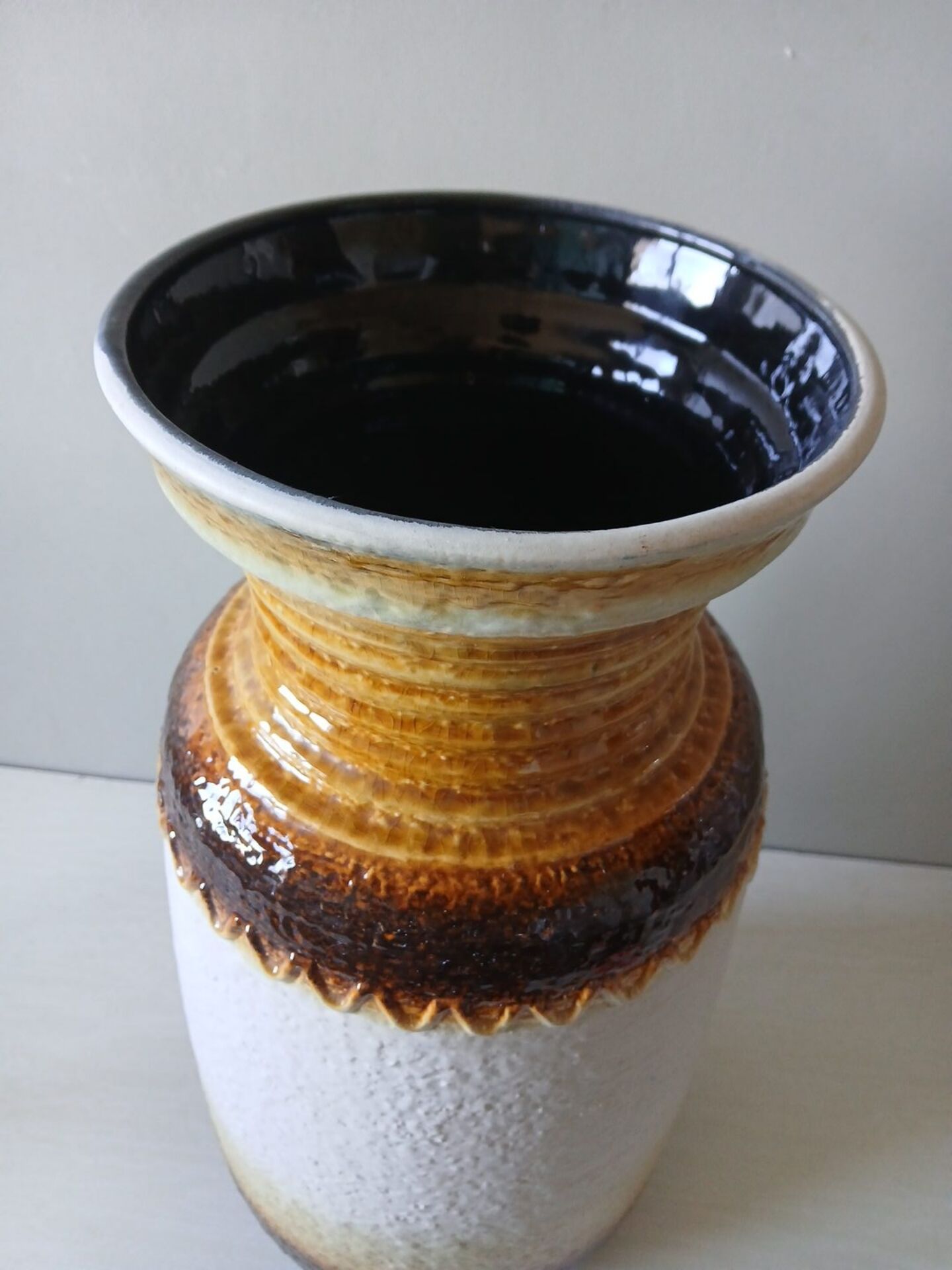 Large floor vase Uebelacker Ü-Keramik 1468/50 – West Germany – years