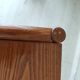 Rattan and wood shelf furniture