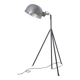 Industrial lamp with adjustable aluminum lampshade