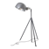 Industrial lamp with adjustable aluminum lampshade