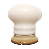 White Glass Table Lamp by Ivan Jakes, 1960s