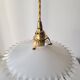 Pendant in serrated opaline