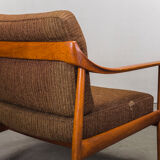 Ensemble de salon en teck danois de Walter Knoll, années 1960
