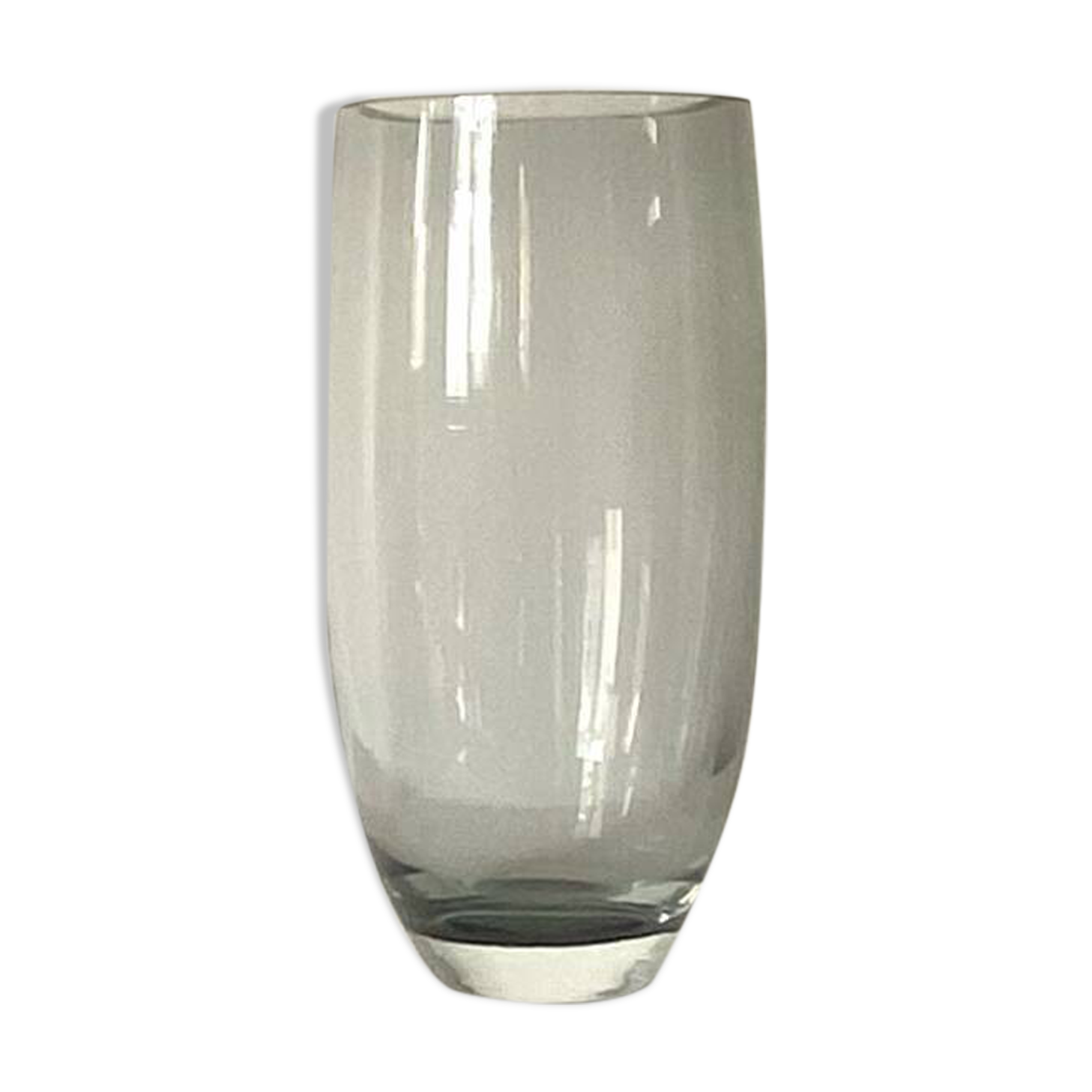 Large crystal vase