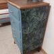 Vintage compass feet chiffonier