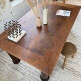 Dudouyt oak dining table 1940