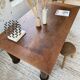 Dudouyt oak dining table 1940