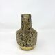 Yellow German ceramic vase