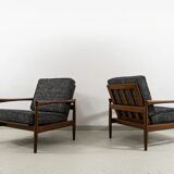 Vintage IKEA "Kolding" armchair by Erik Wørts for IKEA, 1960, pair of 2