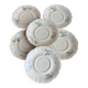 Set of 6 Limoges porcelain plates
