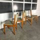 Set of 4 vintage teak chairs, Johannes Andersen, 1960