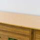 Rattan sideboard, Vallauris tiles, 1950s