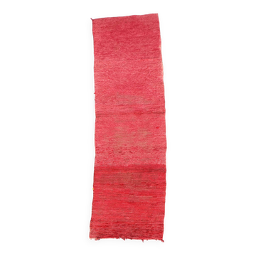 Tapis Marocain Beni M'Guild rouge - 320 x 90 cm