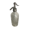 Old siphon glass bottle