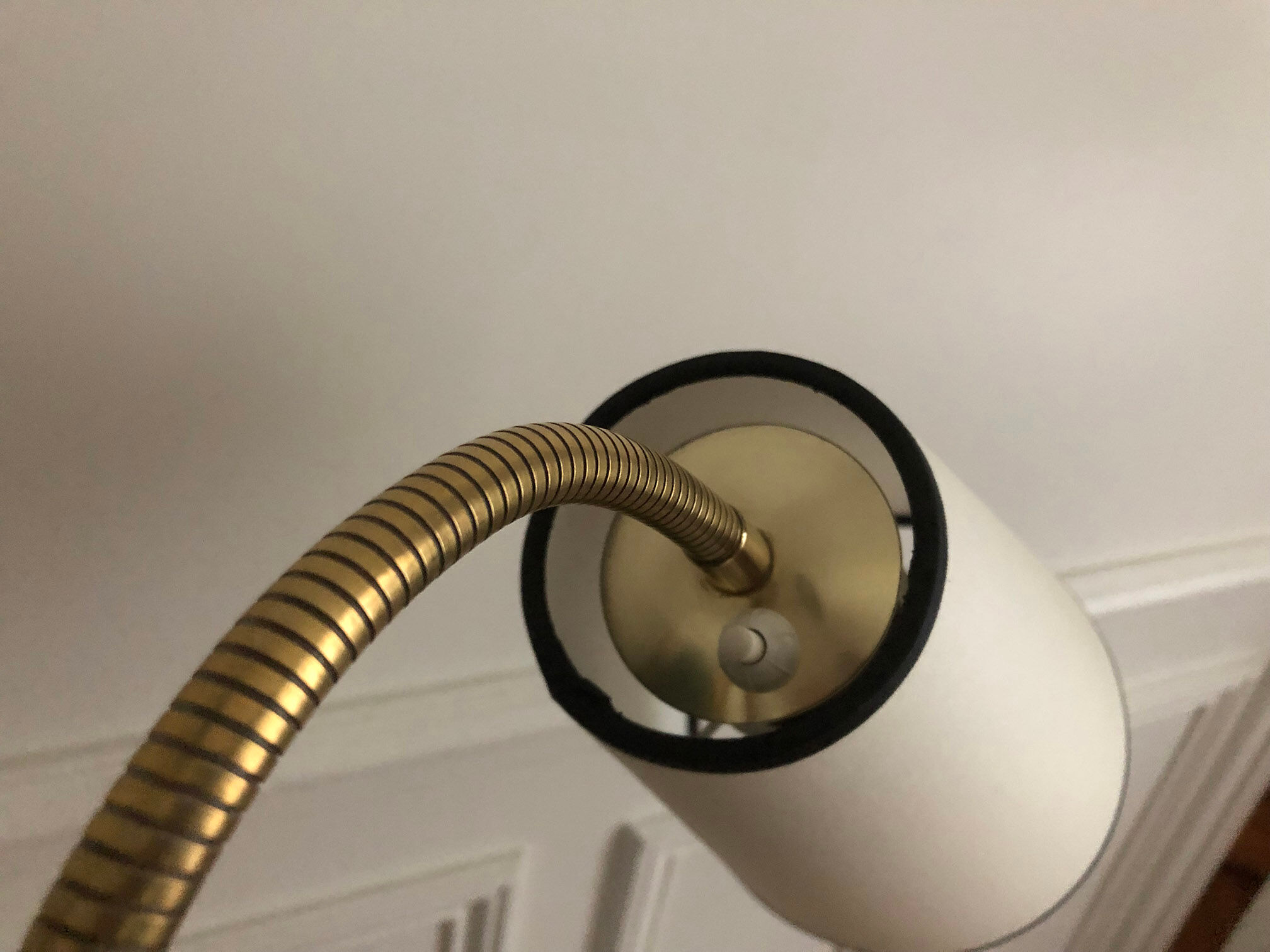 Floor lamp 3 articulated lights 1960