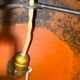 Suspension glass paste signed tief décor dragonfly