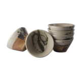 All of the Colombe France pottery bowls