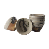 All of the Colombe France pottery bowls