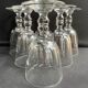6 glasses Baccarat service Clermont – Art Nouveau
