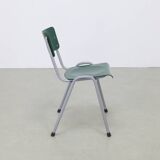 3x Dining Chair Industrial Vintage School Chair, 1970s
