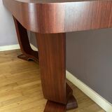 Art Deco console in rosewood