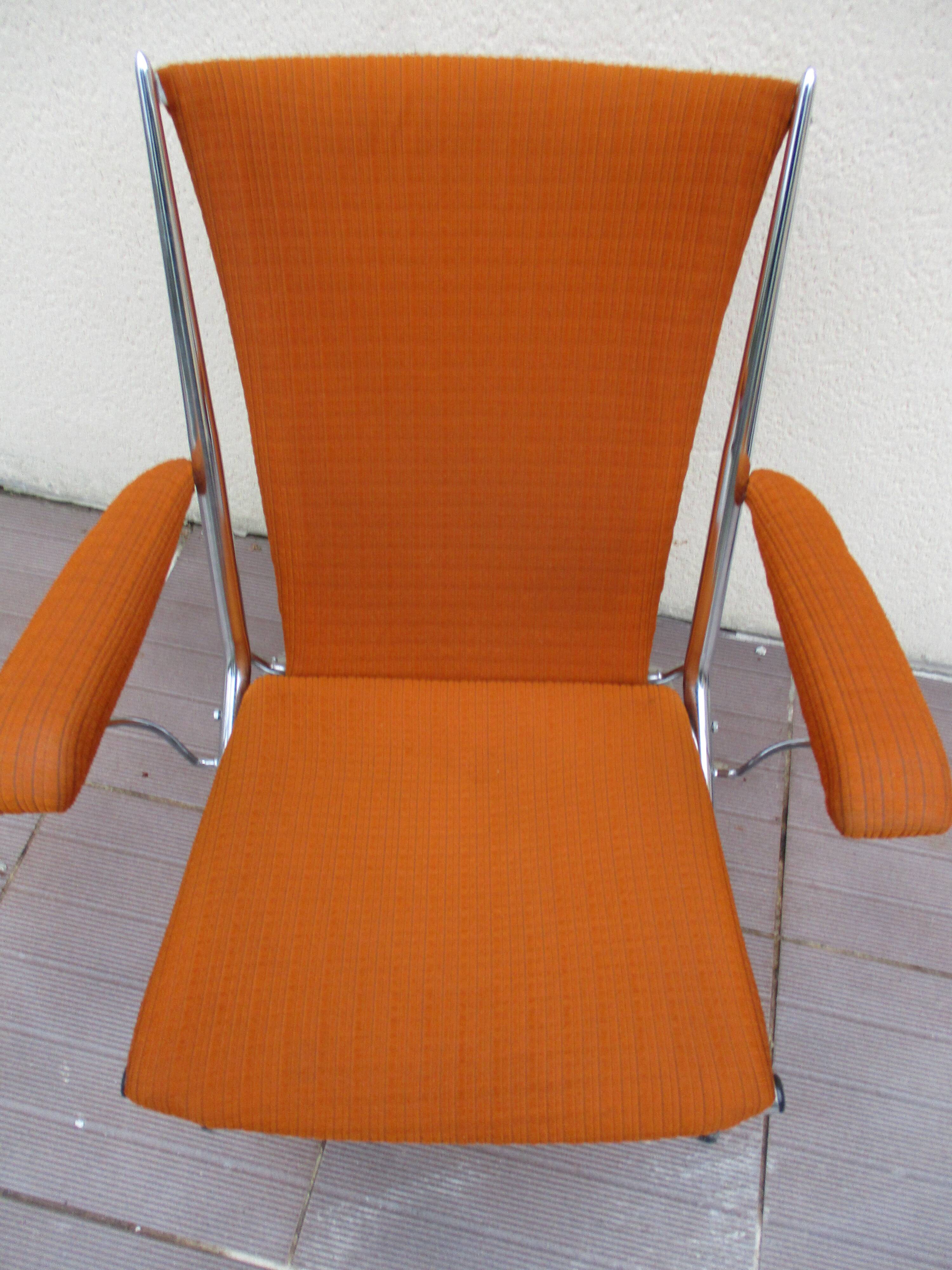 Folding vintage armchair 50s
