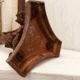 Set of two vintage table candlesticks