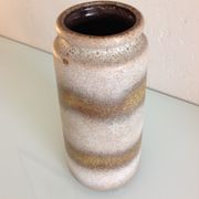 Beige tube vase in cermal by Sheurich Keramik 60/70