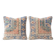 Set of 2 vintage Turkish cushion covers 61x61 cm