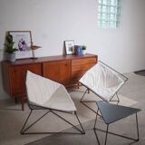 2 x OTI Gammelgaard Diamond Sessel + Tisch