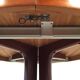 Table ronde scandinave extensible 1960