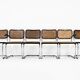 6 B32 style dining room chairs by Marcel Breuer