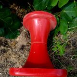 Tabouret rouge