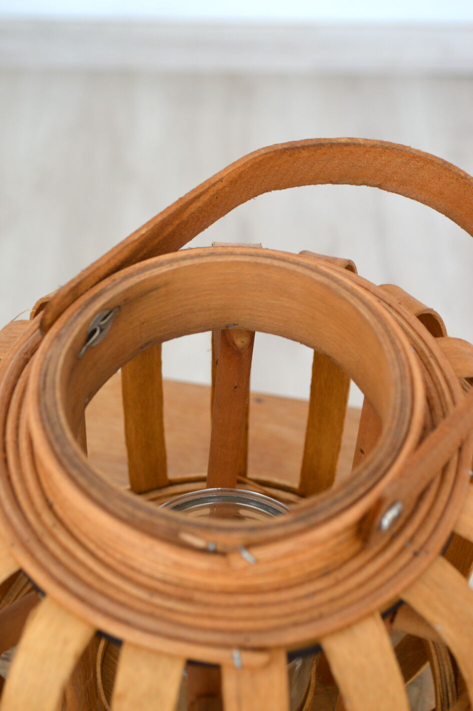 Lanterne en bois