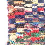 Carpet berbere boucherouite 194x108cm