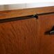 Rare Modernist Enfilade oak – Marcel Gascoin (Éd. Alvéole, c. 1960)