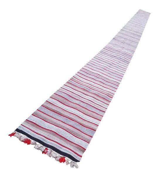 Vintage Turkish hallway rug 60x930 cm