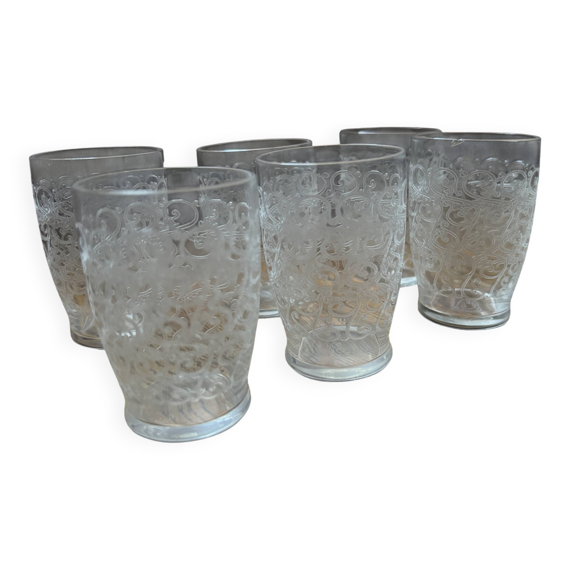 Baccarat service - Rohan model Gouvieux (6 glasses)