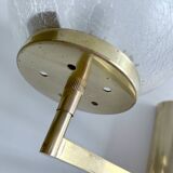 Pair Vintage Bubble Glass Wall Lights