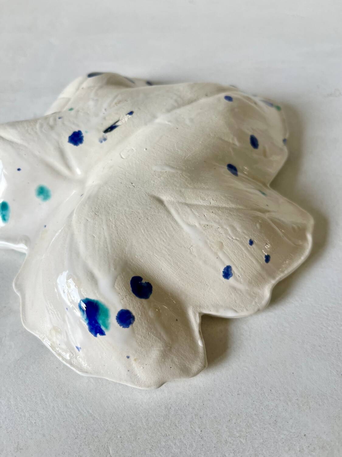 Speckled ceramic bowl