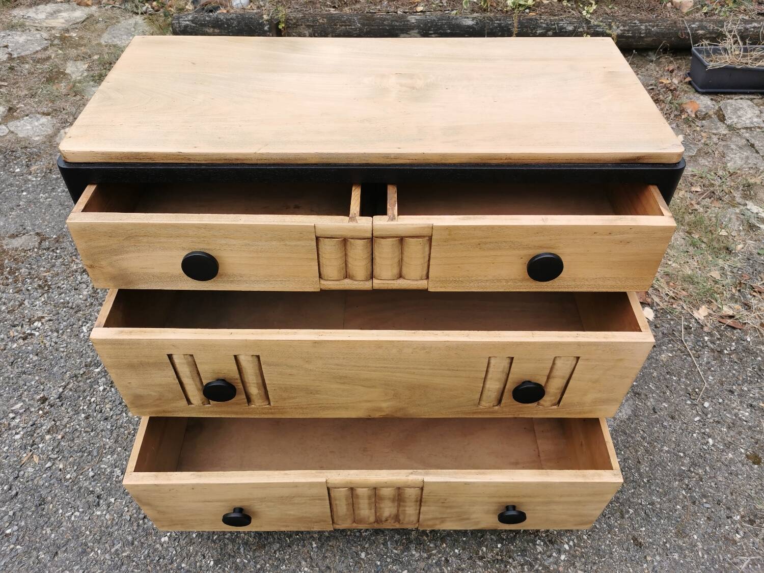 Renovated Art Deco chest of drawers