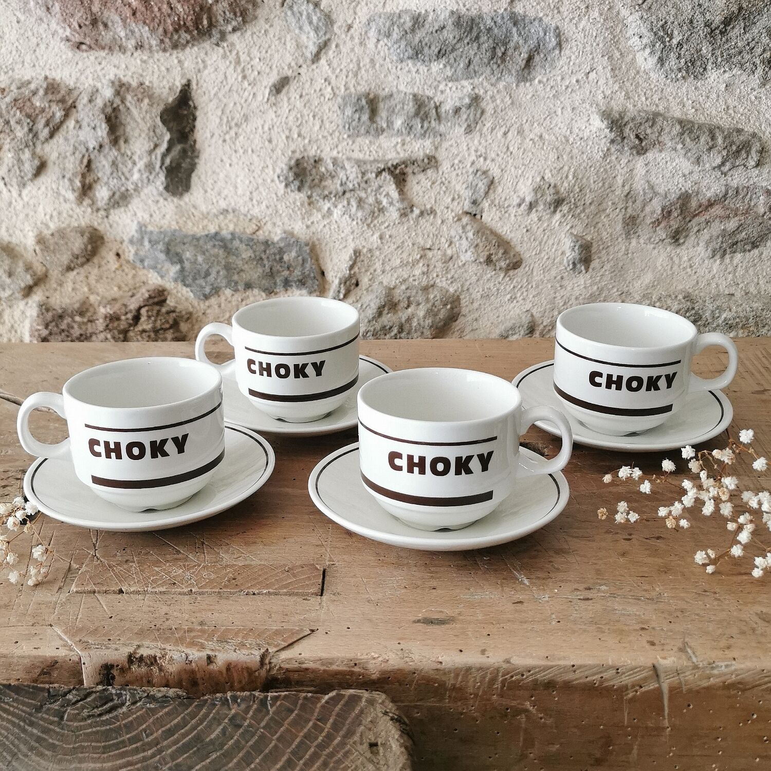 Tasses Choky Vintage