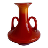 Vase en verre vintage – années 1970